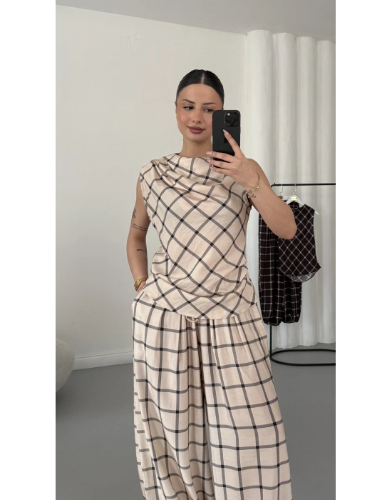 Emily Kareli Takım - Bej