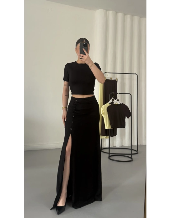 Pony Etekli Takım - Siyah