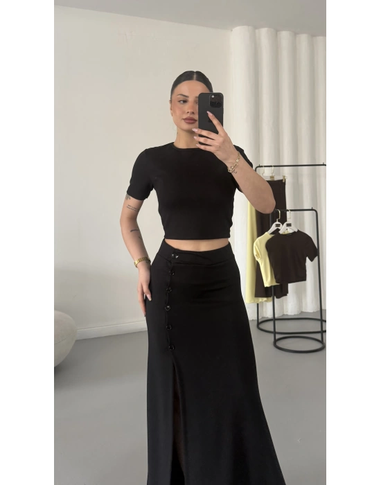 Pony Etekli Takım - Siyah