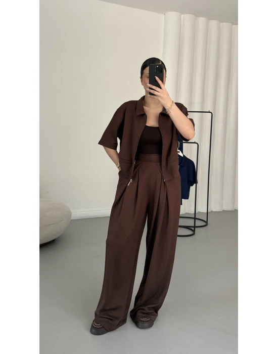 Jasmine Modal Takım - Kahve