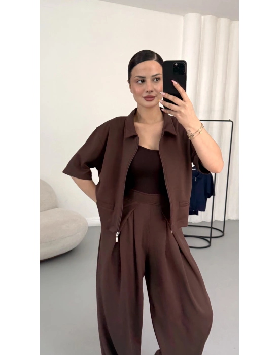 Jasmine Modal Takım - Kahve