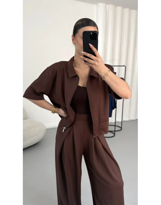 Jasmine Modal Takım - Kahve