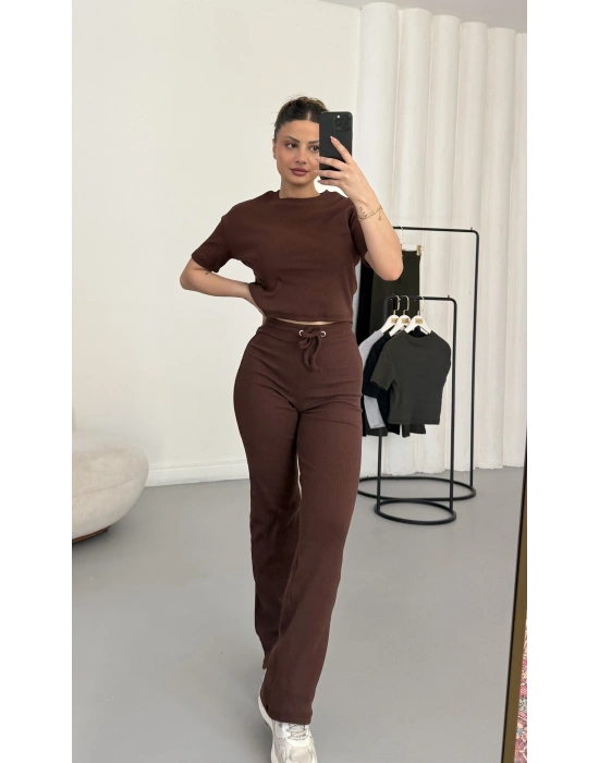 Hazel Basic Takım - Kahve