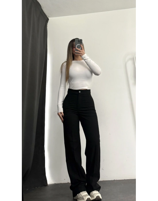 Ace Palazzo Pantolon - Siyah