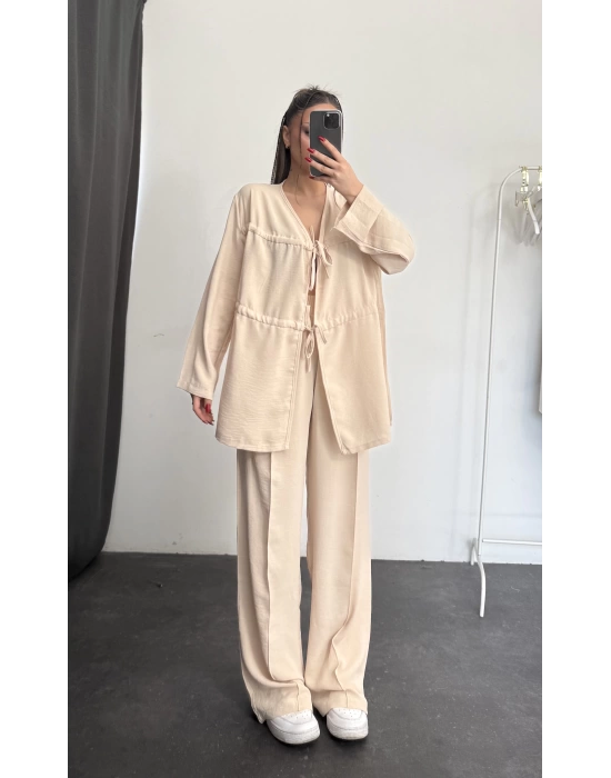 Alfie Oversize Takım - Bej