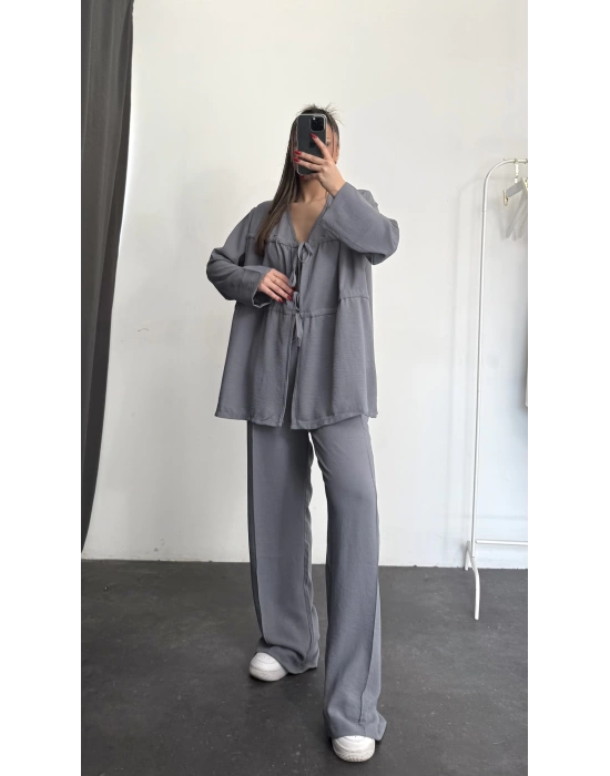 Alfie Oversize Takım - Gri