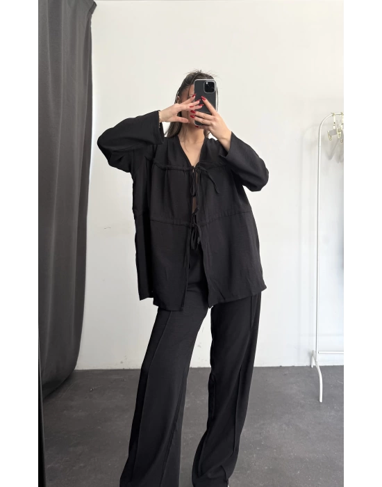 Alfie Oversize Takım - Siyah