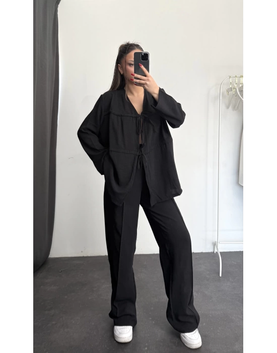 Alfie Oversize Takım - Siyah