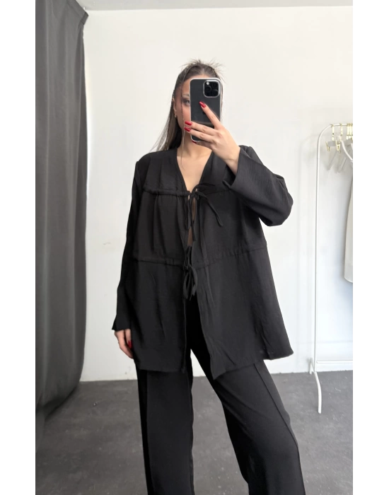 Alfie Oversize Takım - Siyah