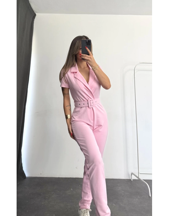 Anola Kemerli Tulum - Pembe