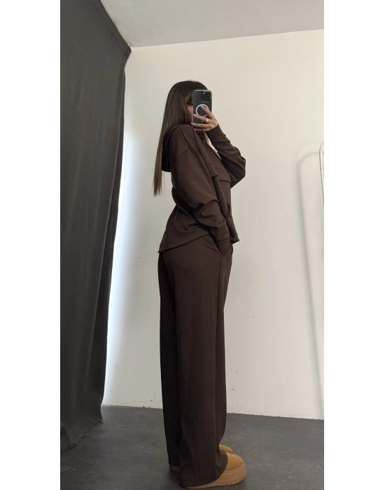 Aria Kangru Cep Takım - Kahve