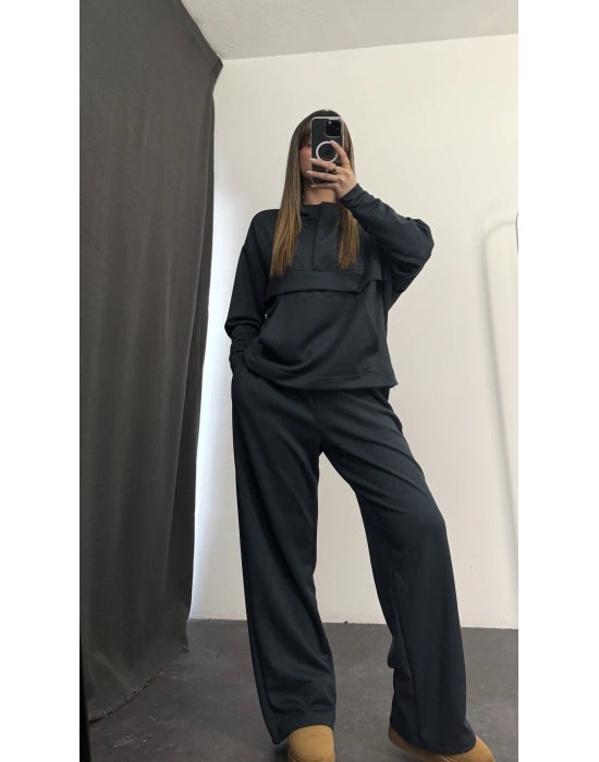 Aria Kangru Cep Takım - Petrol