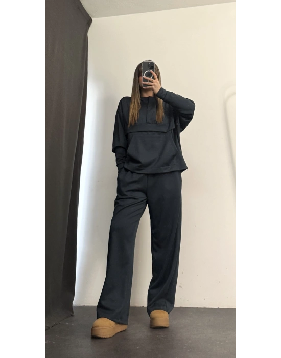 Aria Kangru Cep Takım - Petrol