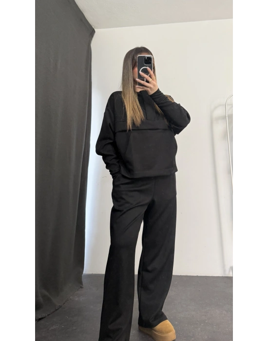 Aria Kangru Cep Takım - Siyah