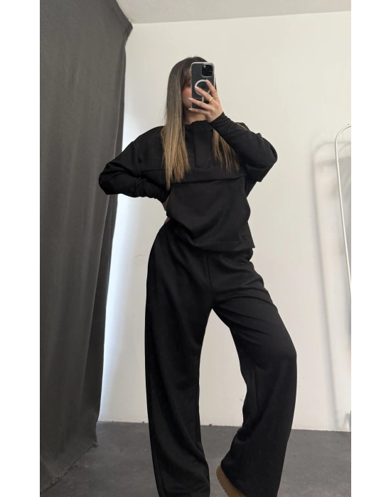 Aria Kangru Cep Takım - Siyah