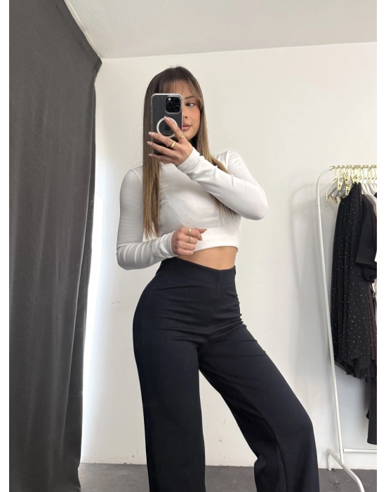 Ava İspanyol Pantolon - Lacivert