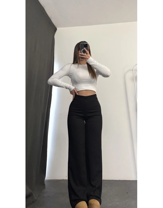 Ava İspanyol Pantolon - Siyah