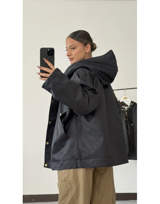 Barbour Kapişonlu Ceket - Lacivert