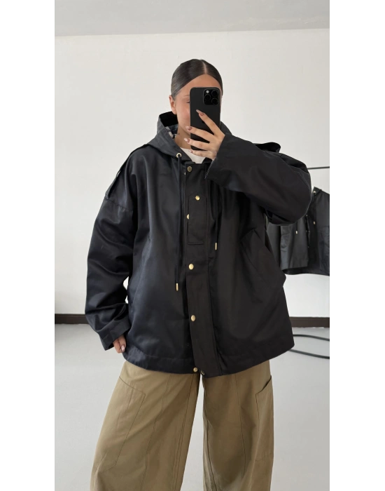 Barbour Kapişonlu Ceket - Lacivert