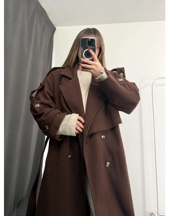 Berlin Kaşe Kaban - Kahve