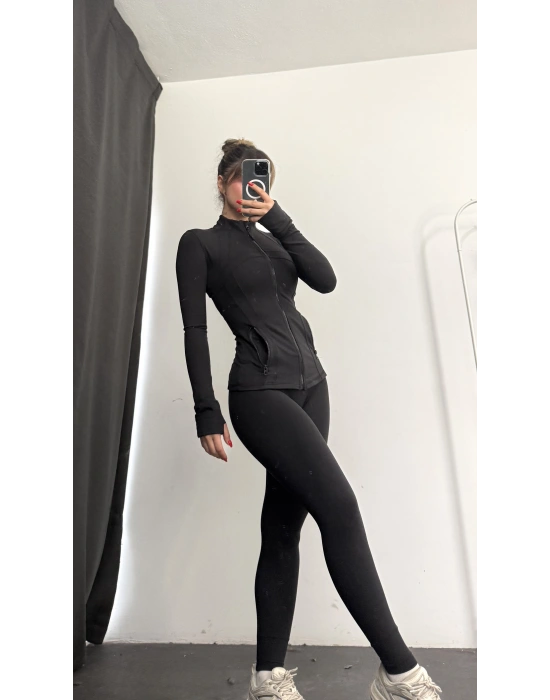 Blake Spor Tayt Takım - Siyah