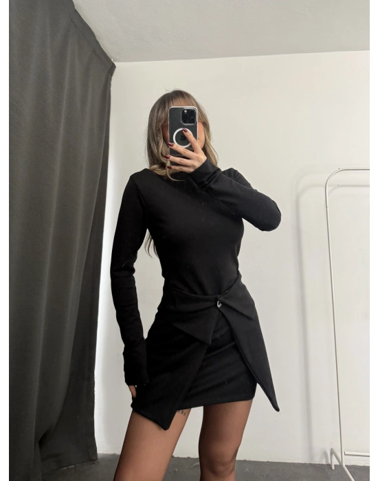 Bonita Tasarım Elbise - Siyah