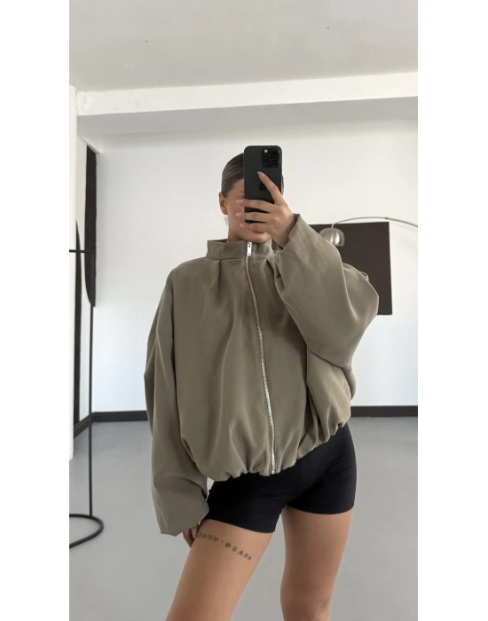 Bonne Oversize Ceket - Yeşil