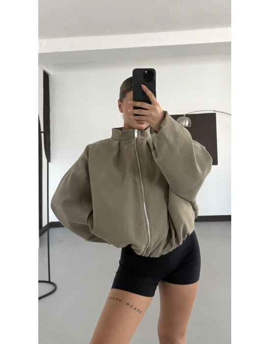 Bonne Oversize Ceket - Yeşil