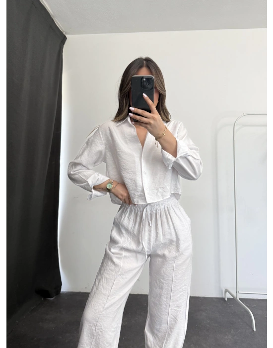 Breeze Gömlek Takım - Beyaz