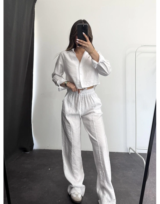 Breeze Gömlek Takım - Beyaz