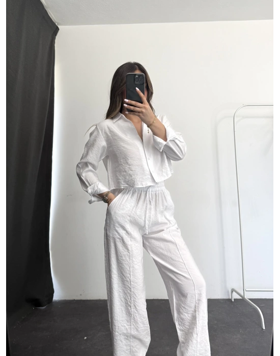 Breeze Gömlek Takım - Beyaz