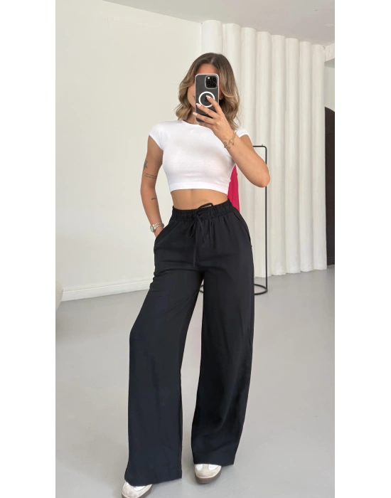 Britney Keten Pantolon - Lacivert