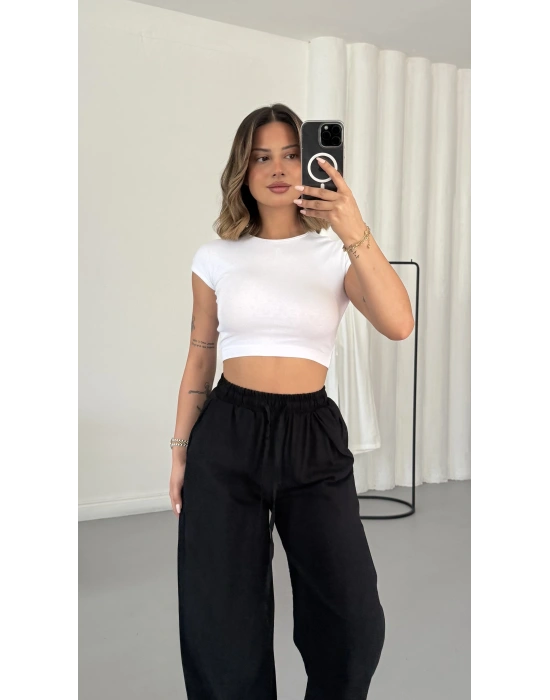 Britney Keten Pantolon - Siyah