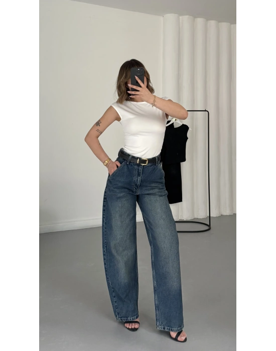 Buffy Boyfriend Jean - Koyu Kot