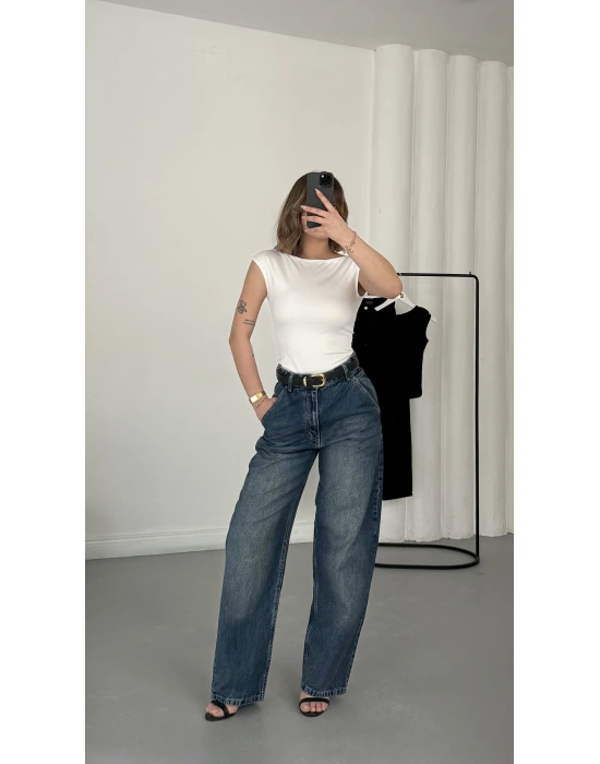 Buffy Boyfriend Jean - Koyu Kot