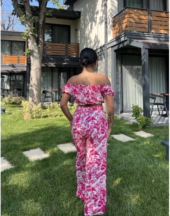 Carmen Yaka Takım - Pembe