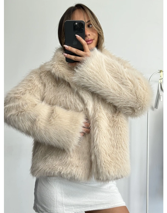 Celin Peluş Kürk - Taş