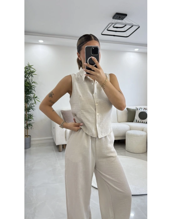 Christina Takım - Bej