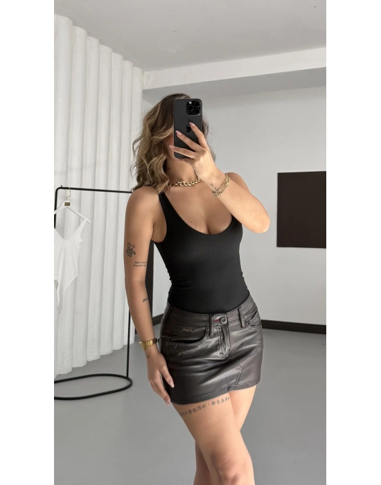 Clomy Bodysuit - Siyah