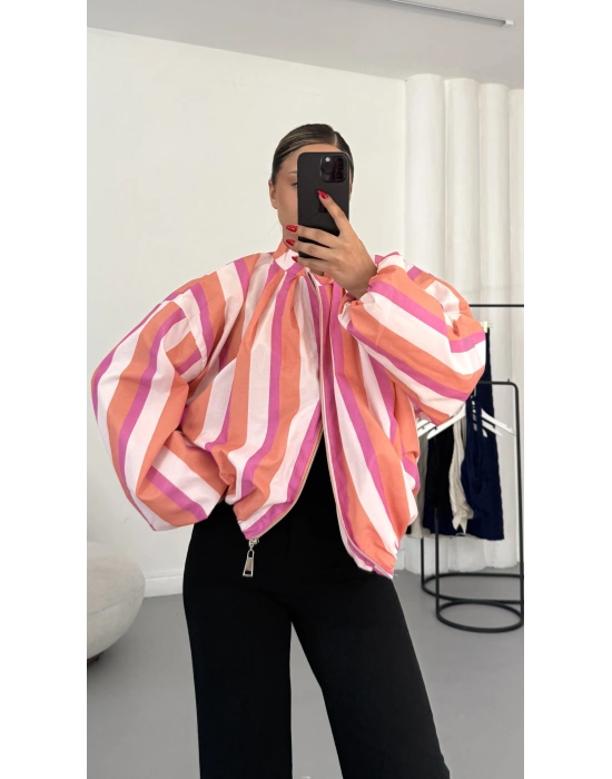Colorfully Bomber Ceket