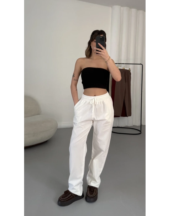 Daisy Pantolon - Beyaz