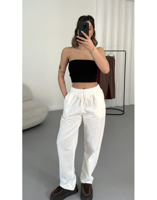 Daisy Pantolon - Beyaz