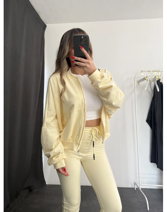 Darcy İspanyol Eşofman Takımı - Sarı