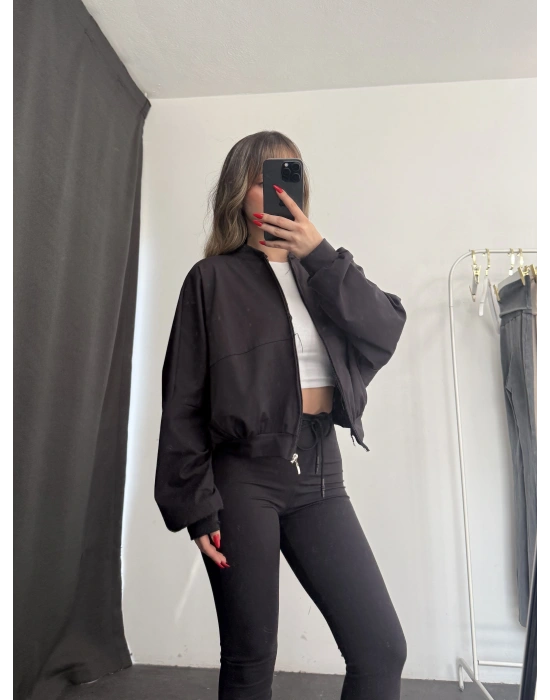 Darcy İspanyol Eşofman Takımı - Siyah