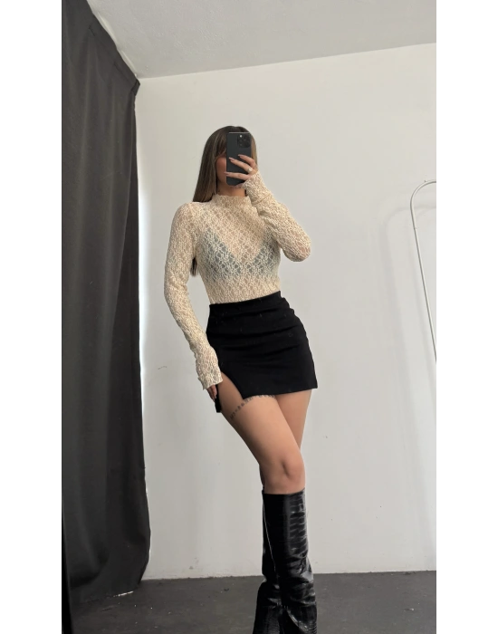 Diana Dantel Bluz - Bej