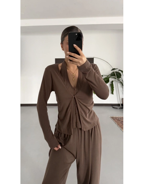 Diana ZR Muadil Takım - Kahve