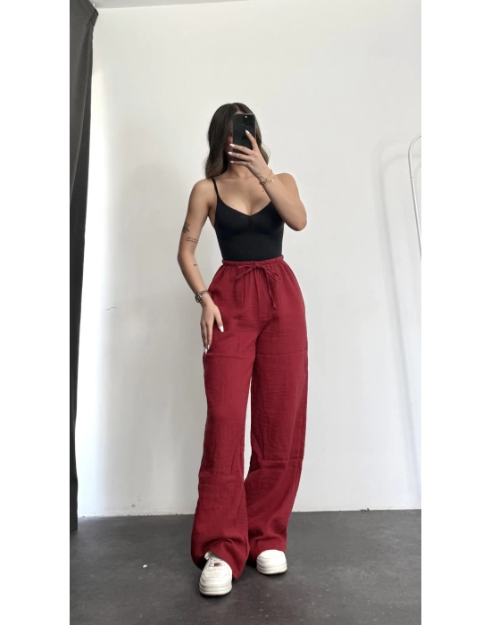 Elora Pantolon - Bordo