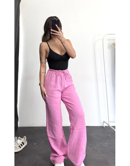 Elora Pantolon - Pembe