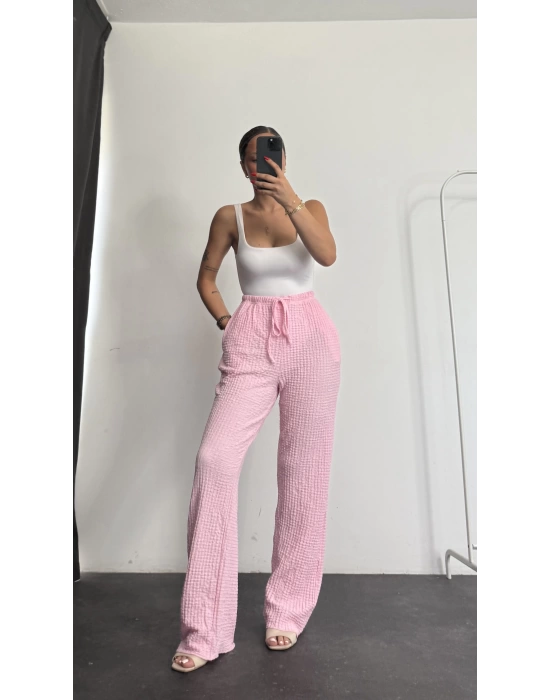 Elsa Pantolon - Pembe