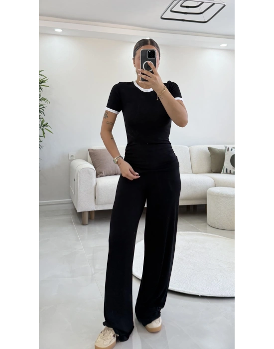 Elsie Biyeli Basic Takım - Siyah